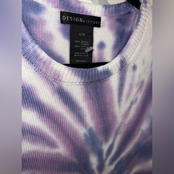 💜 NWOT Tie Dye Knit Sweater - Picture 4 of 4